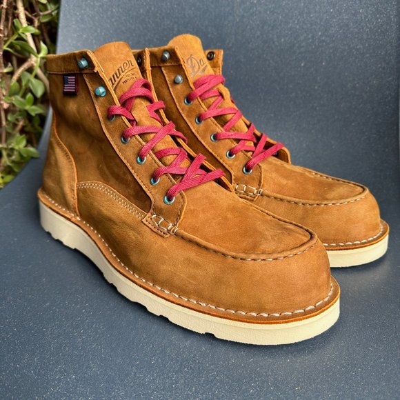 Danner | Shoes | New Danner Bull Run Lux Moc Toe Boots Sunstone Mens 1 ...